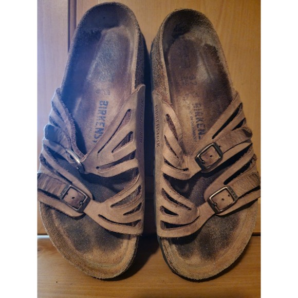 Granada Soft Footbed
Oiled Leather Habana Sandals - Picture 1 of 4